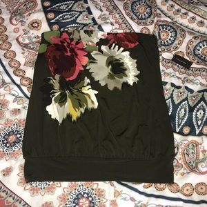 The limited floral tube top